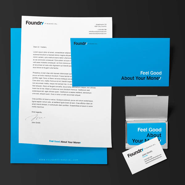 Brand Identity Design for Foundry Financial