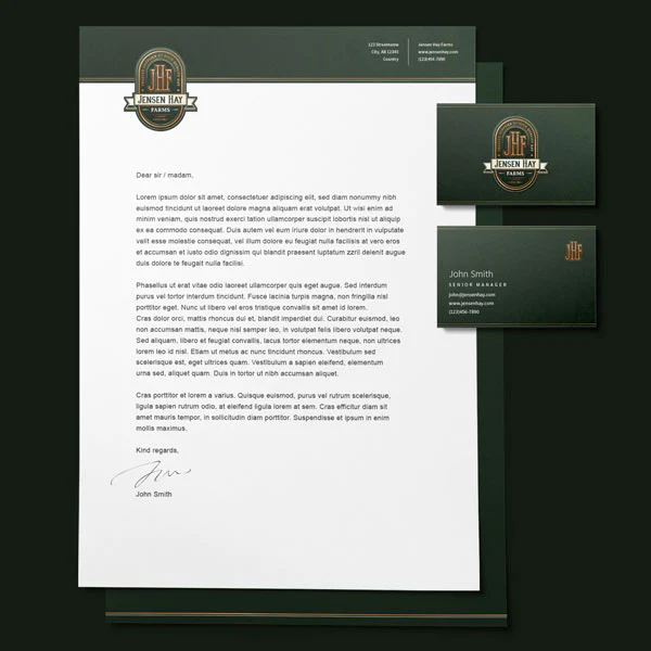 Brand Designing for Jensen Hay Farms